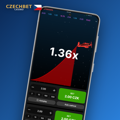 Panel historie kol s barevnými multiplikátory v Aviator hře Czechbet Casino