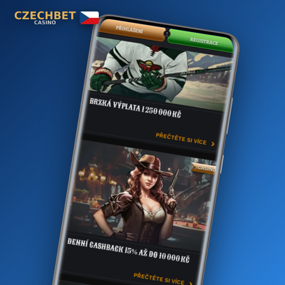 Free spiny na oblíbené sloty jako součást uvítacího bonusu Czechbet Casino