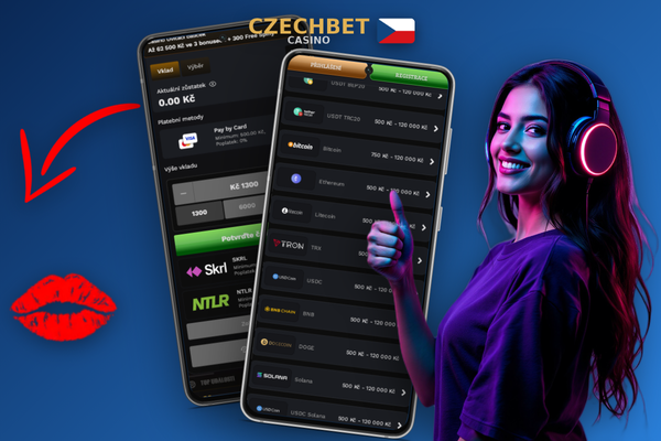 Správný výběr sítě při krypto vkladu v Czechbet Casino chrání vaše prostředky
