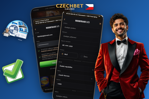 Licencovaná platforma Czechbet Casino CZ registrace zaručuje férovou hru a bezpečí