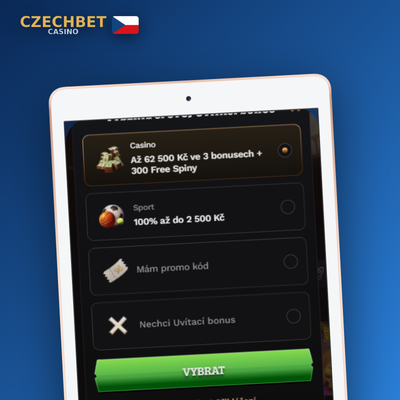 Jak se zaregistrovat v Czechbet Casino e-mailem: zadejte adresu a potvrďte odkaz