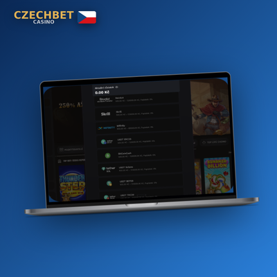 Czechbet Casino pro PC běží jako samostatné okno mimo prohlížeč na Windows taskbaru