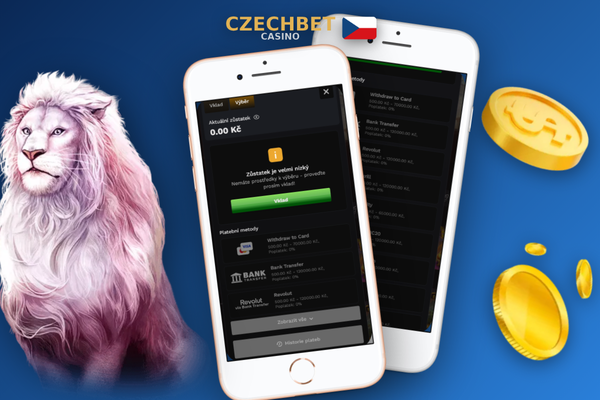 Czechbet Casino výběr ve fázi zpracování – status pending review na obrazovce pokladny